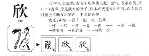 欣名字意思|欣字起名寓意、欣字五行和姓名学含义